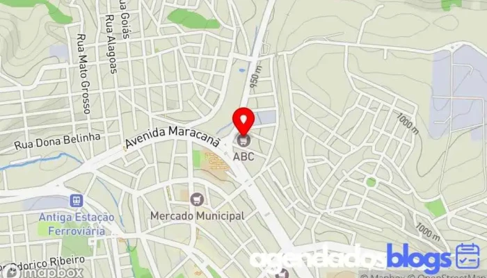 mapa de Hiper ABC - Oliveira Supermercado em - Centro