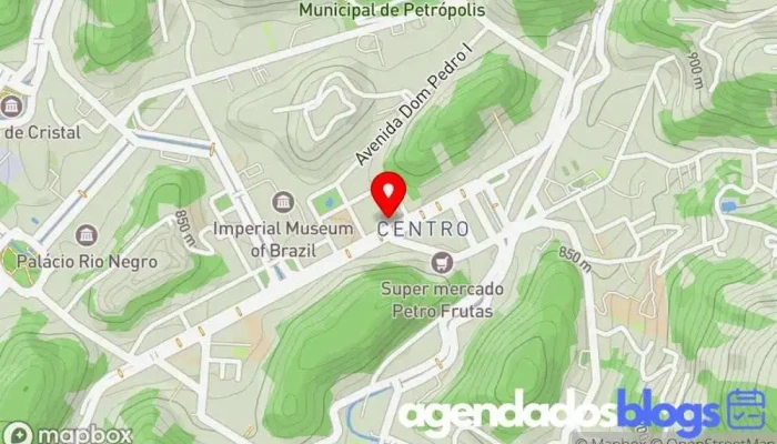 mapa de Homeopatia Clara Farmácia de homeopatia em Petrópolis
