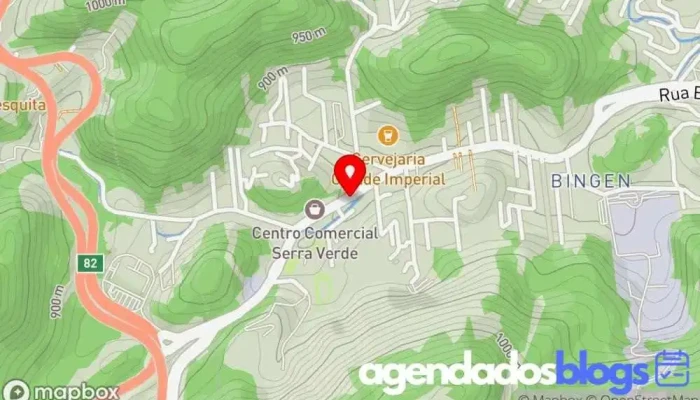 mapa de J B Farma-Farmácia Drogaria, Farmácia em Petrópolis