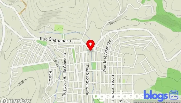 mapa de João Batista de Abreu Cia - Drogaria em Botelhos