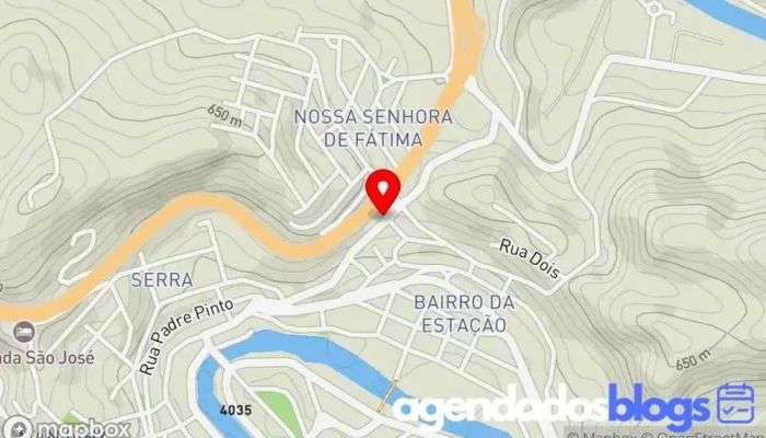 mapa de José C A Vidigal Drogaria em 385