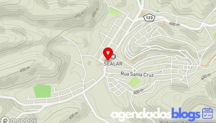mapa de José Elízio Pinto Coelho Drogaria em Alvinópolis