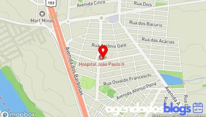 mapa de Mac-Drogas Comércio Medicamentos Drogaria, Farmácia em Araporã