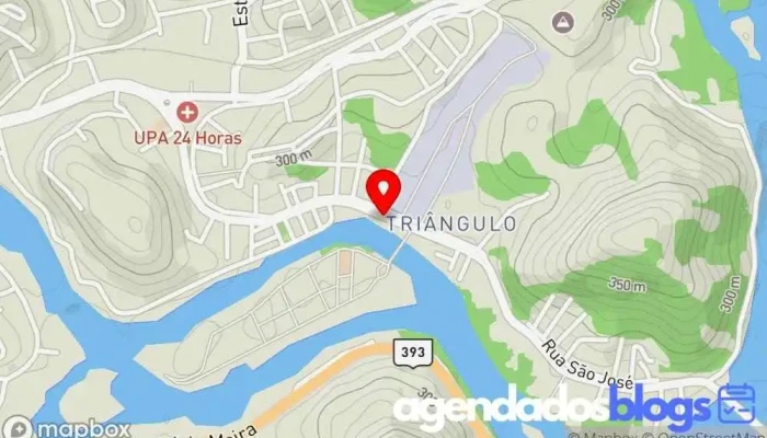 mapa de Mani & Farma Com de Produtos Farmacêuticos Triang Drogaria, Farmácia em Três Rios