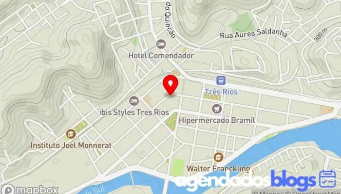 mapa de Medicamentus Farmácia de Manipulação Farmácia em Três Rios
