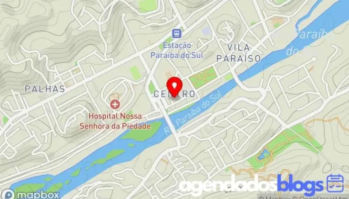 mapa de Minas Farm Drogaria em Paraíba do Sul