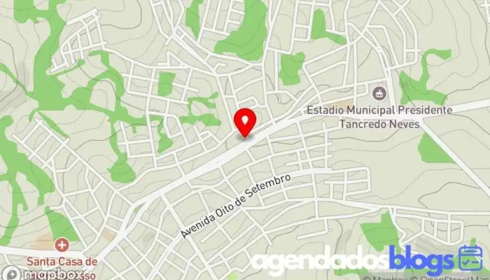 mapa de Minas Farma Empresa farmacêutica, Drogaria, Farmácia em Bom Sucesso