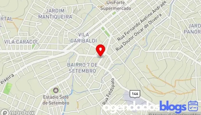 mapa de Natus Farma Andradas II: Remédio, Drogaria, Farmácia, Entrega em Andradas MG Farmácia em Andradas