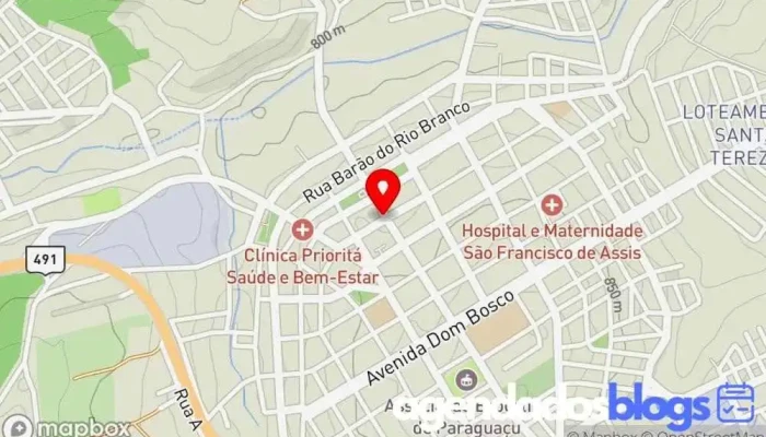 mapa de Natus Farma Aurelino Prado: Remédio, Drogaria, Farmácia, Entrega em Paraguaçu MG Farmácia em - Centro