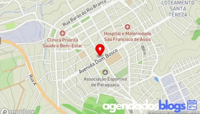 mapa de Natus Farma Dom Bosco: Remédio, Drogaria, Farmácia, Entrega em Paraguaçu MG Farmácia em - Centro