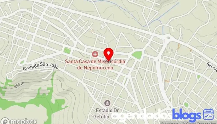 mapa de Natus Farma Nepomuceno I: Remédio, Drogaria, Farmácia, Entrega em Nepomuceno MG Farmácia em - Centro