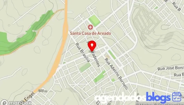 mapa de Natus Farma: Remédio, Drogaria, Farmácia, Entrega em Areado MG Farmácia em Areado