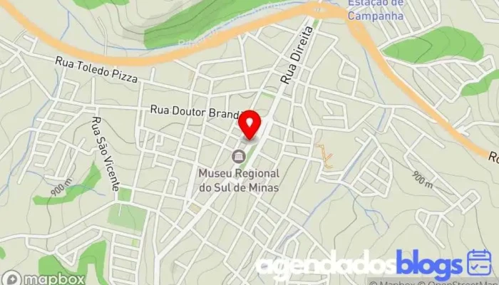mapa de Natus Farma: Remédio, Drogaria, Farmácia, Entrega em Campanha MG Farmácia em Campanha