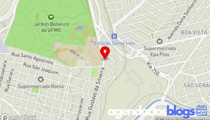 mapa de NOSSA DROGARIA Drogaria, Farmácia em Belo Horizonte