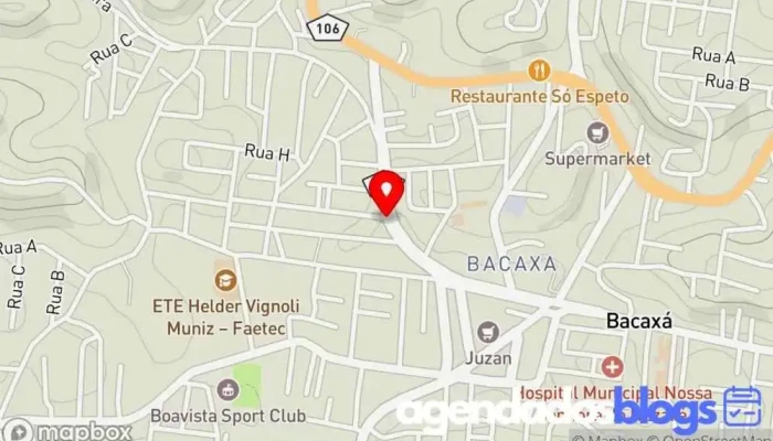 mapa de Nova Rede Saquarema Farmácia em Saquarema