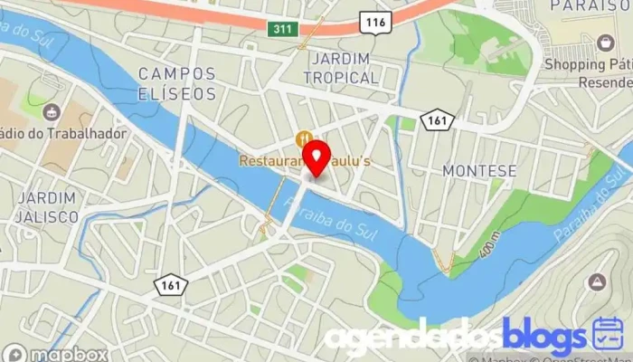 mapa de OFS RJ Drogaria em Resende