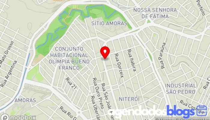 mapa de Ótima Farma Niterói Farmácia, Drogaria em Betim