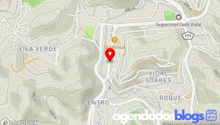 mapa de Permebem Drogarias Drogaria, Farmácia em Manhumirim