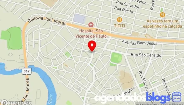 mapa de Poupe Mais Farma Araçuai Drogaria em Araçuaí