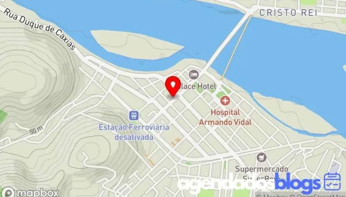 mapa de QSP Fórmulas Farmácia em São Fidélis