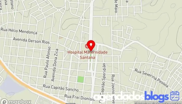 mapa de R. C. de Lima e Cia. Drogaria em João Pinheiro