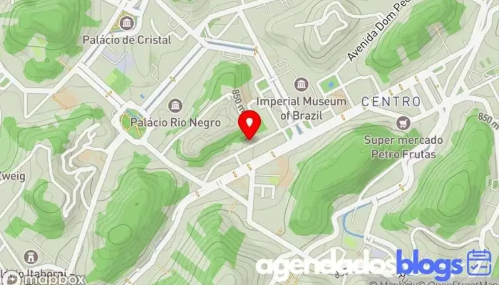mapa de Rede Boa Saúde - Centro Drogaria, Farmácia em Petrópolis
