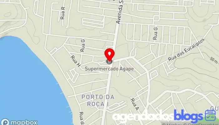 mapa de Rede Boa Saúde - Porto da Roca Drogaria, Farmácia em Saquarema