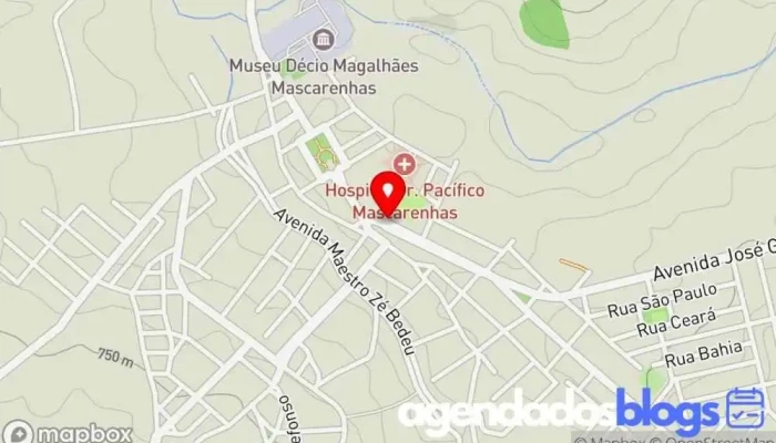 mapa de Rede de Farmácias Biomax - Caetanópolis Empresa farmacêutica, Loja de Conveniência, Drogaria, Perfumaria em Caetanópolis