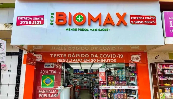 Rede de Farmácias Biomax - Augusto de Lima - Augusto De Lima