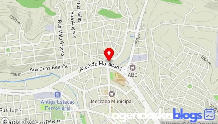 mapa de Rede Drogamais Farmácia em MG