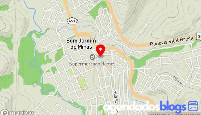 mapa de Rede Inova - Drogaria São Jorge Drogaria, Farmácia em Bom Jardim de Minas