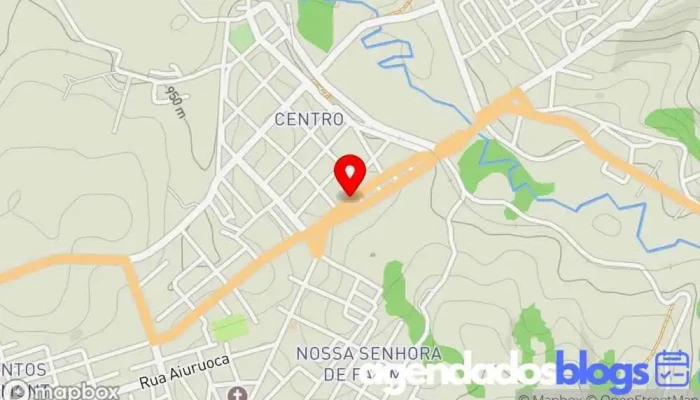 mapa de Rede Inova Andrelandia (Megafarma) Drogaria, Farmácia em Andrelândia