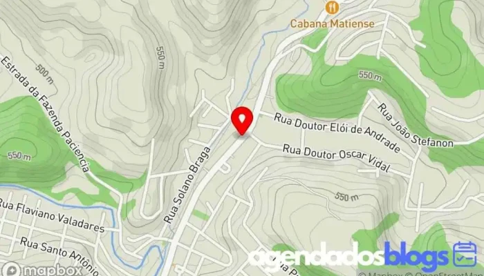 mapa de Rede Inova Drogarias Drogaria em Matias Barbosa