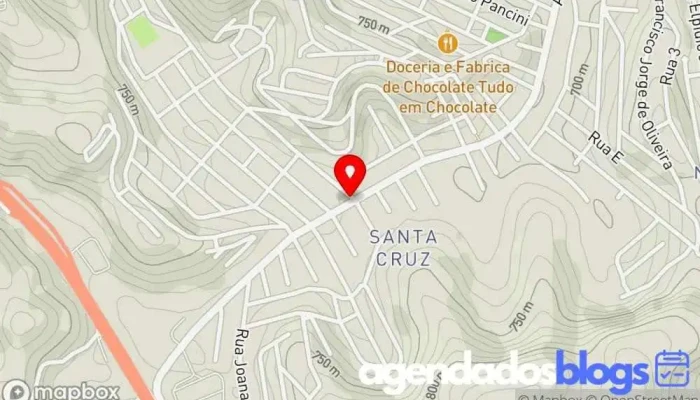 mapa de Rede Soma Drogarias - Santa Cruz Drogaria, Farmácia em Juiz de Fora