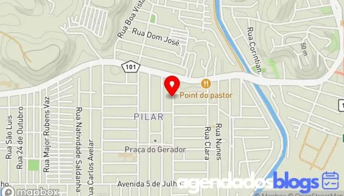 mapa de RJ DROGARIAS Farmácia em Duque de Caxias