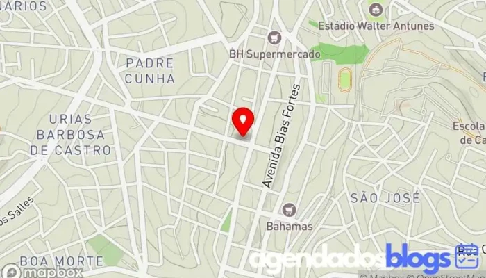 mapa de Rodrigues E Magalhães Souza Drogaria em Barbacena