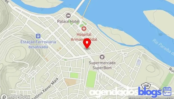 mapa de S. Pereira Drogaria E Perfumaria Ltda. Drogaria em São Fidélis