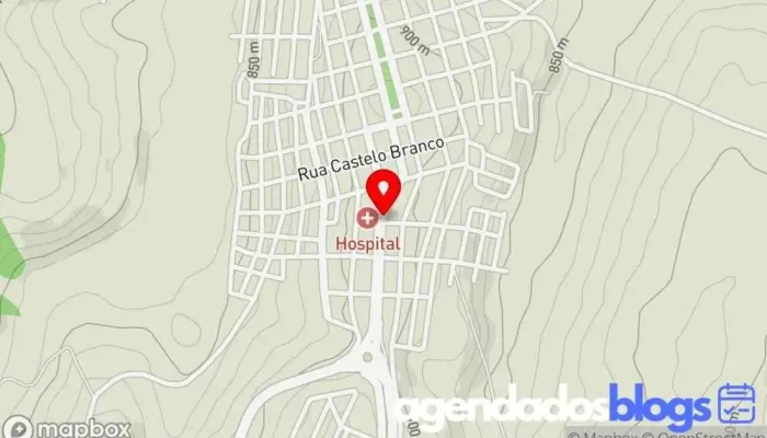 mapa de São Geraldo Farmácia em MG