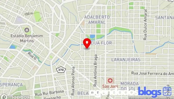 mapa de SÃO JOSÉ DROGARIA Farmácia em - Beija-Flor