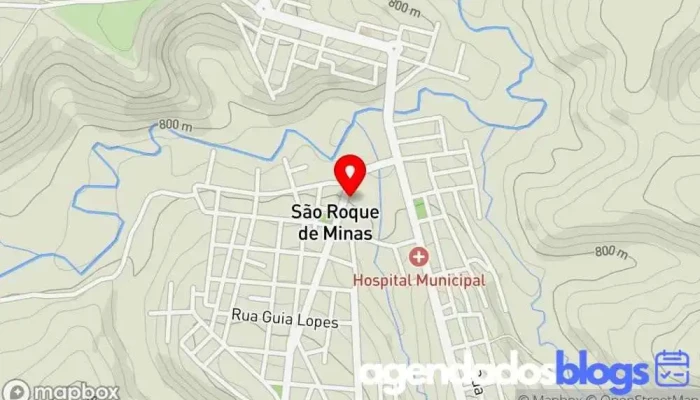 mapa de São Roque Farma Farmácia em São Roque de Minas
