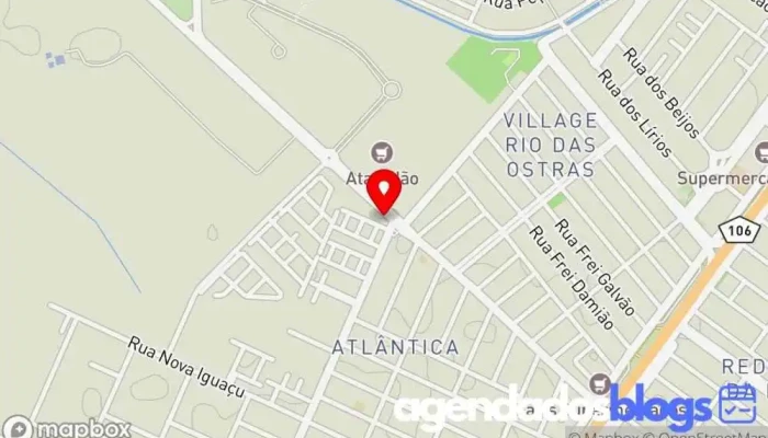 mapa de Smartt Farma Farmácia em Rio das Ostras