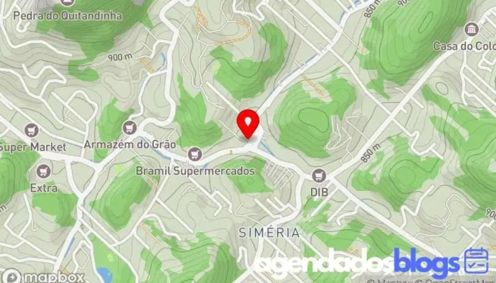 mapa de Super farma Drogaria, Farmácia em Petrópolis