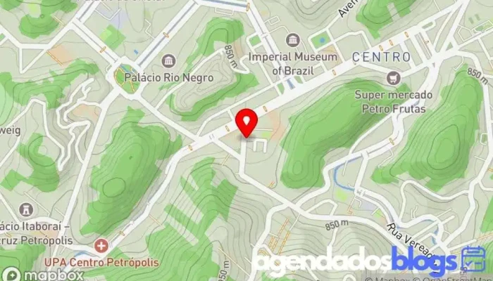 mapa de Supermercado Empório Multimix Empório gourmet, Padaria, Açougue, Delicatessen, Supermercado, Adega em Petrópolis
