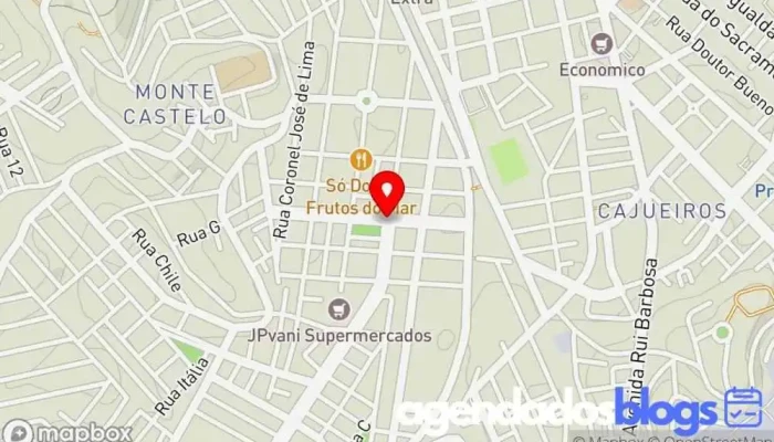 mapa de Termed Drogaria Farmácia em Macaé