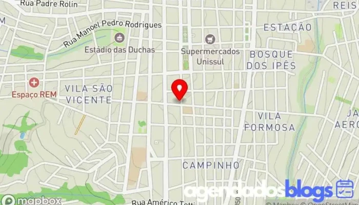 mapa de Uai Farma Alfenas Empresa farmacêutica em Alfenas