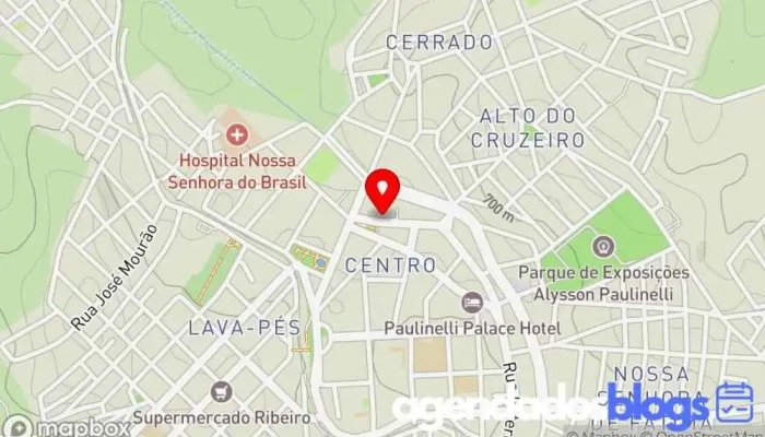 mapa de Uai Farma Bambuí - Drogaria e Manipulação Farmácia em Bambuí