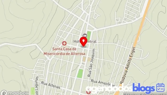 mapa de Uai Farma Drogaria São João Farmácia em Alterosa