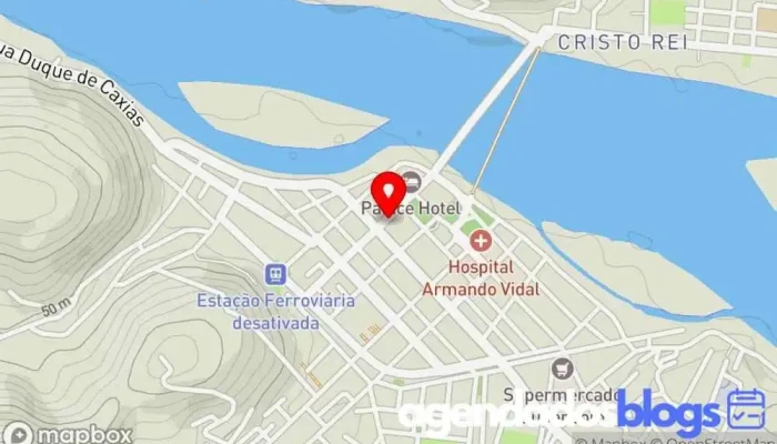 mapa de Unica Farma Prime Farmácia em São Fidélis