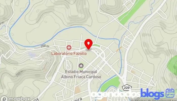 mapa de UnidasFarma Unidade 05 Drogaria em Porciúncula