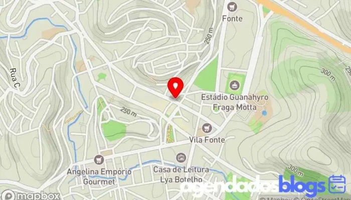 mapa de Unimed Leopoldina Cooperativa em Leopoldina